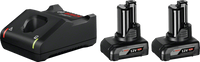 Bosch 1 600 A01 B20 batterij/accu en oplader voor elektrisch gereedschap Batterij & opladerset - thumbnail