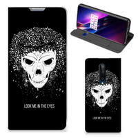 Mobiel BookCase OnePlus 8 Skull Hair