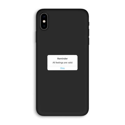 Reminder: iPhone XS Max Biologisch afbreekbaar hoesje