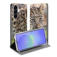Samsung Galaxy A37 Smart Cover Hoesje Baby Luipaard