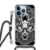 Oh Deer: iPhone 13 Pro Transparant Hoesje met koord