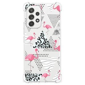 Samsung Galaxy A53 5G Case Anti-shock Flamingo Triangle