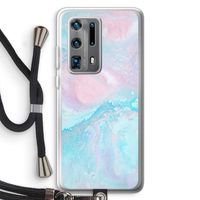 Fantasie pastel: Huawei P40 Pro Plus Transparant Hoesje met koord