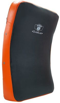 Sveltus stootkussen Fight 65 x 35 cm PU/polyester zwart/oranje Sveltus stootkussen Fight 65 x 35 cm PU/polyester zwart/oranje