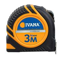 Ivana 55221 Rolbandmaat soft grip 16 mm x 3 meter Ivana 55221 Rolbandmaat soft grip 16 mm x 3 meter