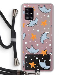 Manta: Samsung Galaxy A51 5G Transparant Hoesje met koord