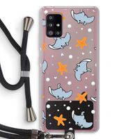 Manta: Samsung Galaxy A51 5G Transparant Hoesje met koord