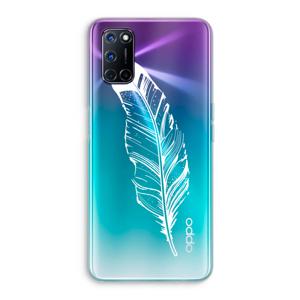 Pluim: Oppo A72 Transparant Hoesje