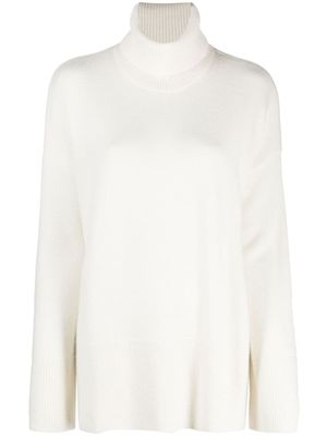 P.A.R.O.S.H. pull en cachemire mélangé à col roulé - Blanc