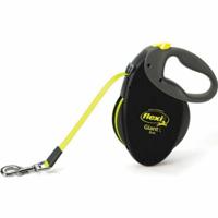 Hondenriem Flexi Neon Giant L Zwart 8 m - thumbnail
