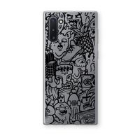 Vexx Black Mixtape: Samsung Galaxy Note 10 Transparant Hoesje
