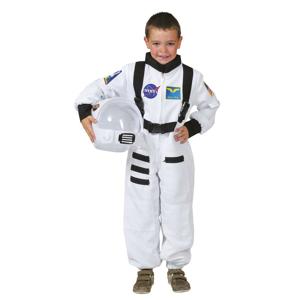 Astronauten verkleedkostuum - space/ruimtevaart - wit - voor kinderen - Verkleedkleding
