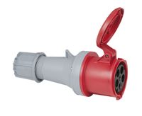 Showtec 5-polige CEE female connector 63A - IP44 (rood)