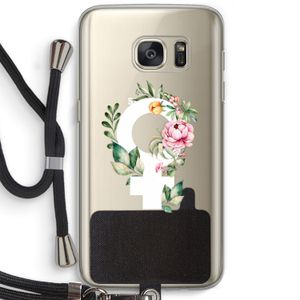 Venus: Samsung Galaxy S7 Transparant Hoesje met koord