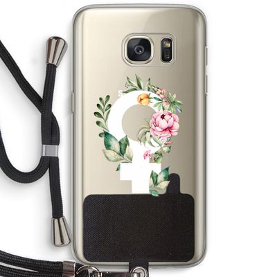 Venus: Samsung Galaxy S7 Transparant Hoesje met koord