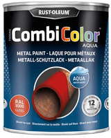 rust-oleum combicolor aqua zijdeglans ral 9010 750 ml