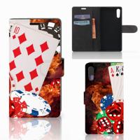 Sony Xperia XZ | Sony Xperia XZs | Wallet Case | met Pasjes | Casino