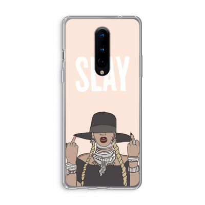 Slay All Day: OnePlus 8 Transparant Hoesje