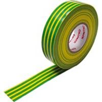 CellPack Cellpack 145796 Isolatietape No. 128 Groen, Geel (l x b) 25 m x 19 mm 1 stuk(s)