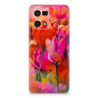 Hoesje maken OPPO Reno7 4G Tulips