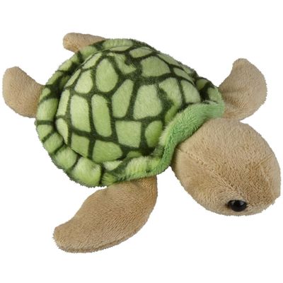 Pluche knuffel dieren Zeeschildpad van 12 cm Pluche knuffel dieren Zeeschildpad van 12 cm