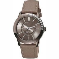 Horlogeband ES102952004 Leder Bruin 18mm