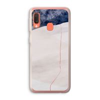 Stone White: Samsung Galaxy A20e Transparant Hoesje Stone White: Samsung Galaxy A20e Transparant Hoesje