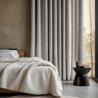 Gordijnen Bouclé - Haken Of Ringen 250x300 Cm - - Dekbed-Discounter.nl