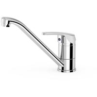 Keukenkraan Tres ECO | Opbouw | 360° Draaibaar | Mengkraan | 1-hendel | Rond | Chroom