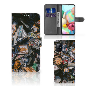 Samsung Galaxy A71 Telefoonhoesje met foto Badges