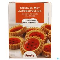 Prodia Gevulde Koekjes Aardbei 150g 5850 Revogan Prodia Gevulde Koekjes Aardbei 150g 5850 Revogan