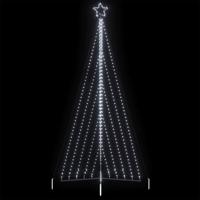 VidaXL Led-kerstboom 570 leds koud wit 399 cm