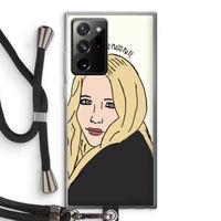 Mary Kate: Samsung Galaxy Note 20 Ultra / Note 20 Ultra 5G Transparant Hoesje met koord