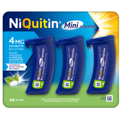 Niquitin Minizuigtabletten 4mg