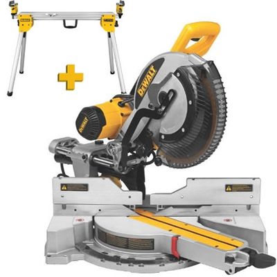 DeWalt DWS780SET afkort- en verstekzaag | + onderstel DE7033 - DWS780SET