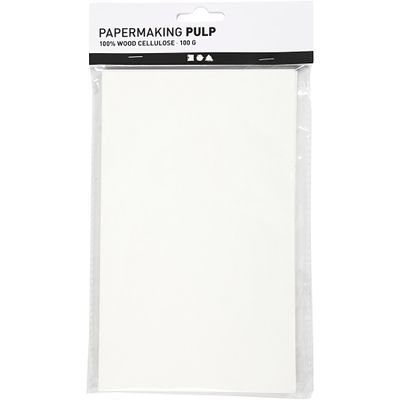 Creativ Company Papier pulp off-white 20x12cm, 100gr
