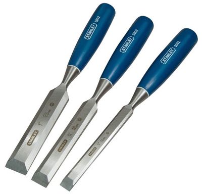 Stanley handgereedschap Houtbeitelset 3-delig (12, 18, 25 mm) - 0-16-128