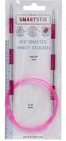 KnitPro Smartstix Rondbreinaalden 100cm (Roze) 6,50 mm