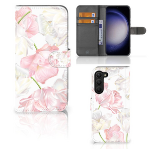 Samsung Galaxy S23 Plus Hoesje Lovely Flowers