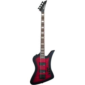 Jackson JS Series Kelly Bird JS3Q Transparent Red Burst