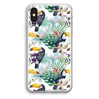 Tukans: iPhone XS Transparant Hoesje