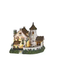 Huis van hans en grietje (miniatuur) werkt op batterijen Huis van hans en grietje (miniatuur) werkt op batterijen