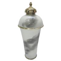 Vaas DKD Home Decor Gouden Aluminium Tweekleurig Ijzer Modern (17 x 17 x 41 cm)