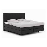 Goossens Boxspring Firenze inclusief topper - grijs - 180 x 200 cm - thumbnail