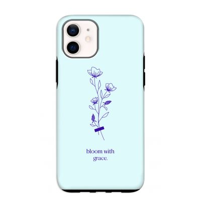 Bloom with grace: iPhone 12 mini Tough Case