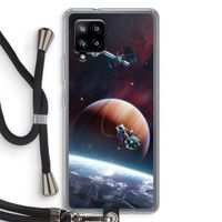 Examiner: Samsung Galaxy A42 5G Transparant Hoesje met koord