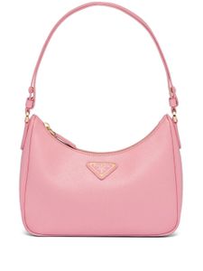 Prada mini sac Re-Edition en cuir - Rose