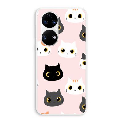 Katten: Huawei P50 Transparant Hoesje