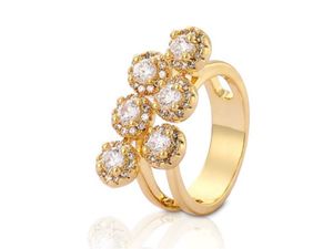 Lucifer's Luxury vergulde ring Desire 18mm