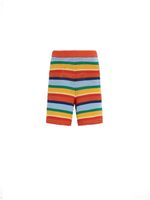 Marni short en crochet à rayures - Orange